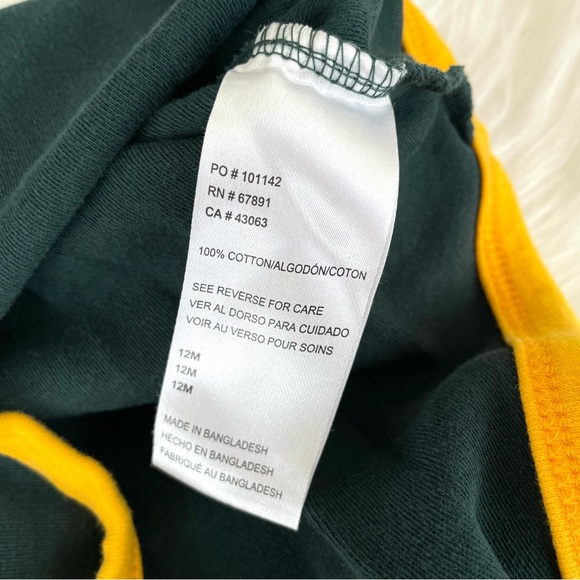 Oakland A’s / Athletics Set of 2 Baby Onesies Creepers Bodysuits Merch Size 12M - Picture 10 of 11